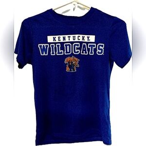 Girls/ collegiate Kentucky wild cats blue sexy small (xxs) bodycon stretch fit T